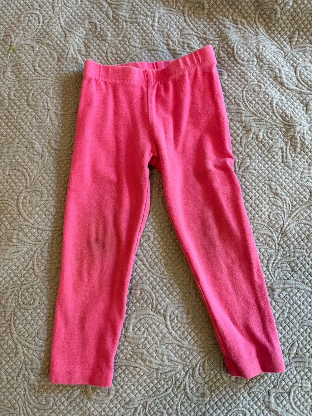 Girls' Pink Leggings - Cozy Everyday Bottoms